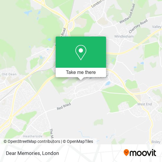 Dear Memories map