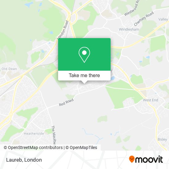 Laureb map