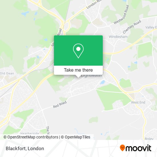 Blackfort map