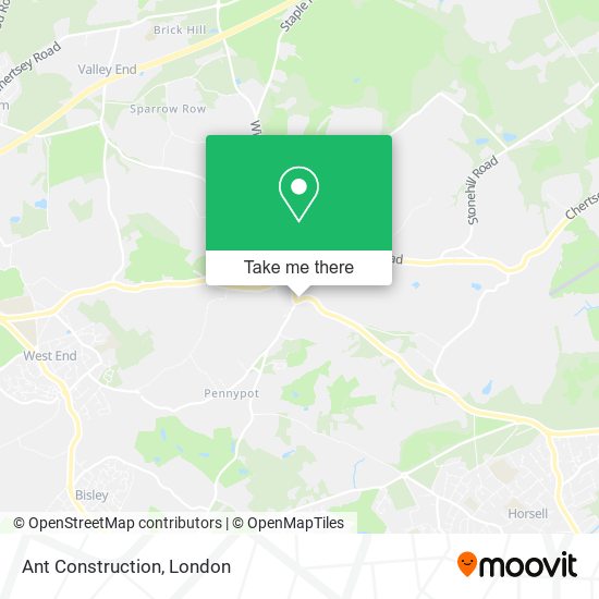 Ant Construction map