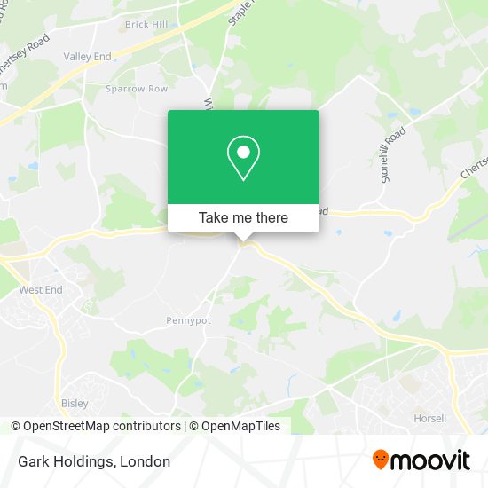 Gark Holdings map