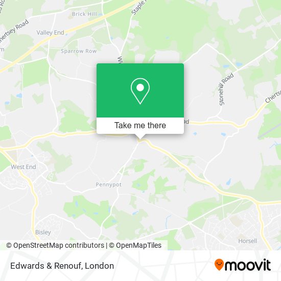 Edwards & Renouf map