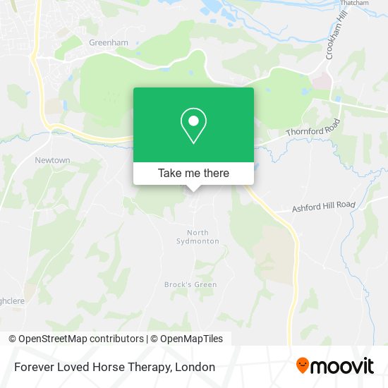 Forever Loved Horse Therapy map