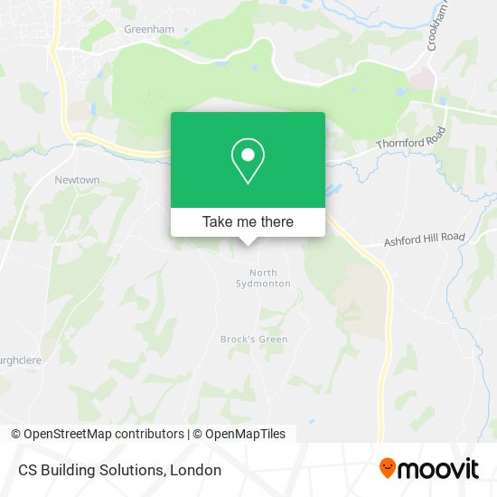 CS Building Solutions map