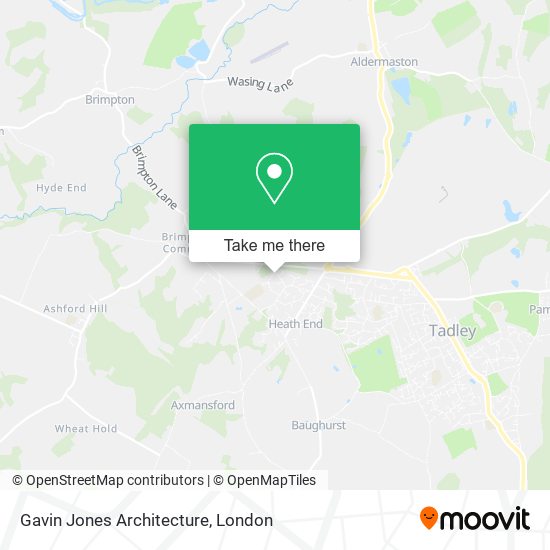 Gavin Jones Architecture map
