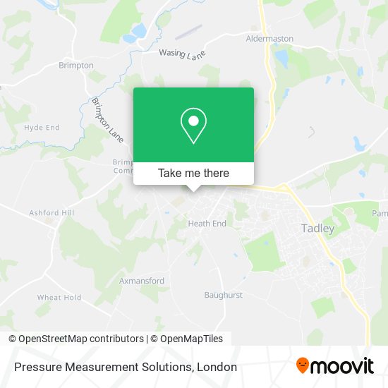 Pressure Measurement Solutions map