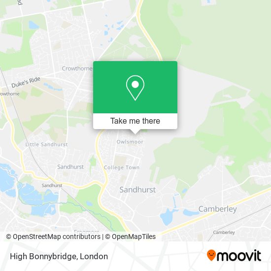 High Bonnybridge map