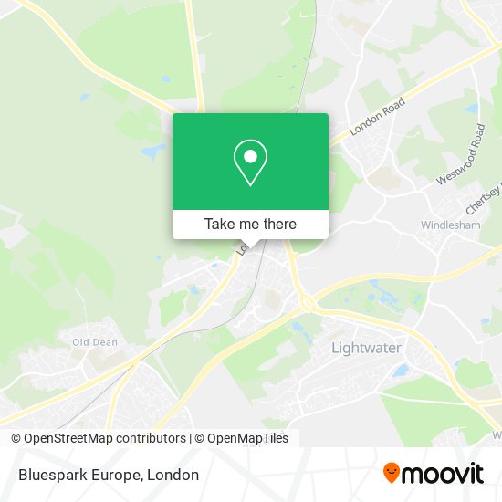 Bluespark Europe map
