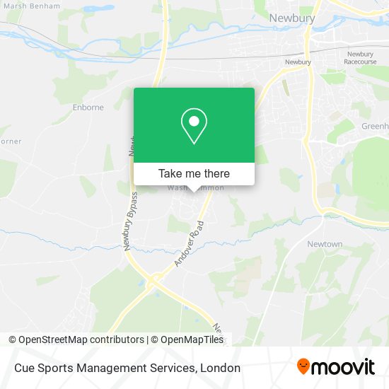 Cue Sports Management Services map