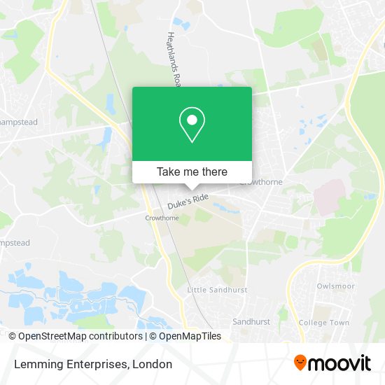 Lemming Enterprises map