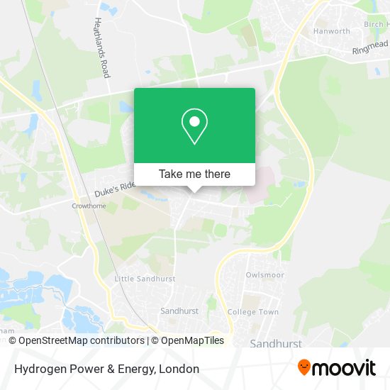 Hydrogen Power & Energy map