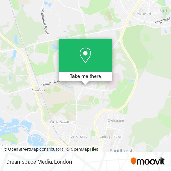 Dreamspace Media map