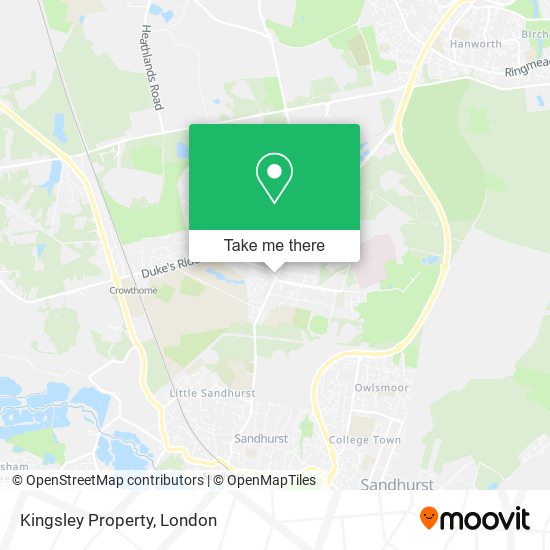 Kingsley Property map