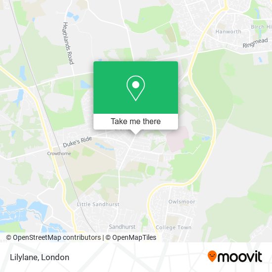 Lilylane map