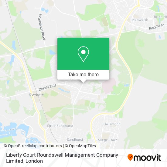 Liberty Court Roundswell Management Company Limited map
