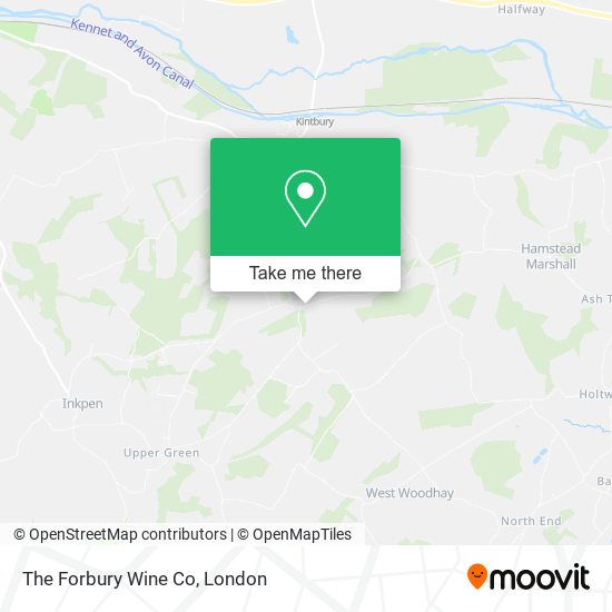 The Forbury Wine Co map