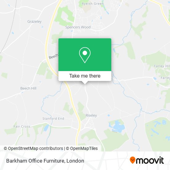 Barkham Office Furniture map