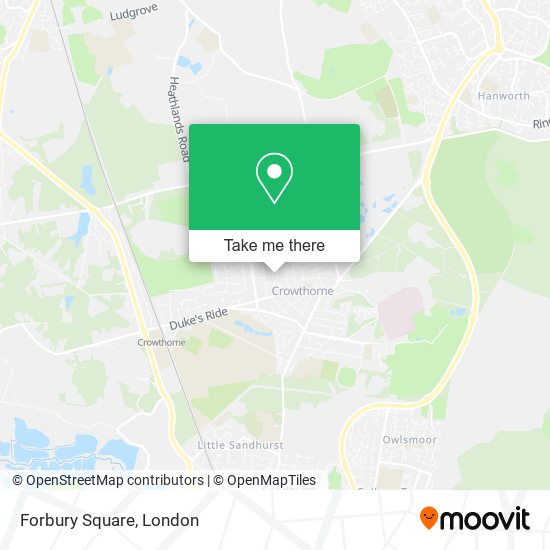 Forbury Square map