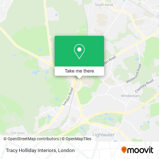 Tracy Holliday Interiors map