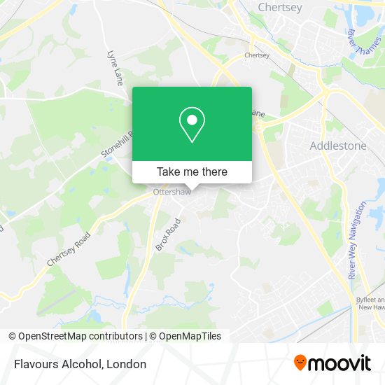 Flavours Alcohol map