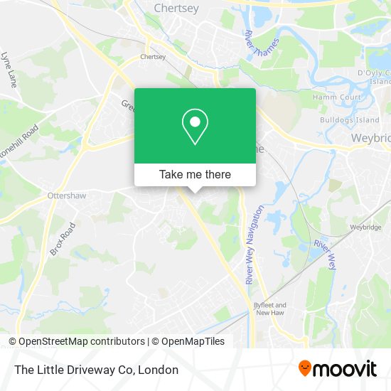 The Little Driveway Co map