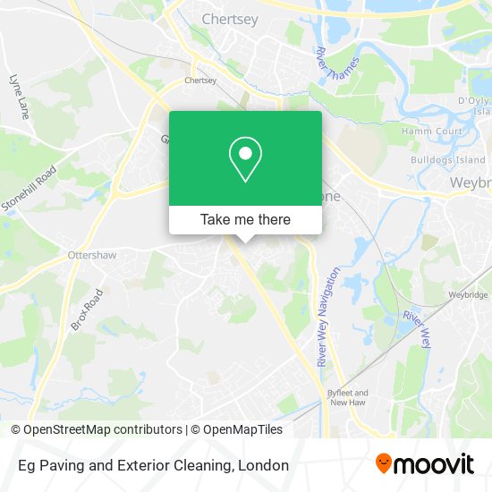 Eg Paving and Exterior Cleaning map