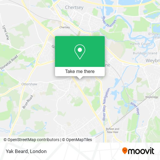 Yak Beard map