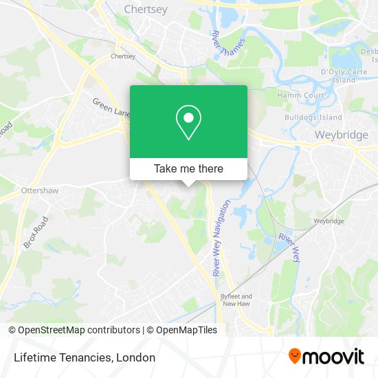 Lifetime Tenancies map