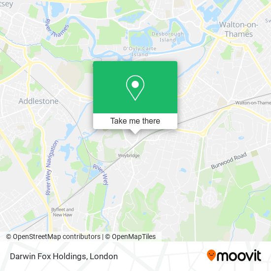 Darwin Fox Holdings map