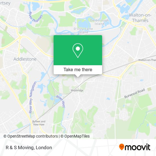 R & S Moving map