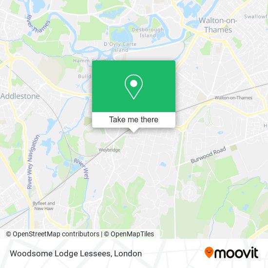 Woodsome Lodge Lessees map