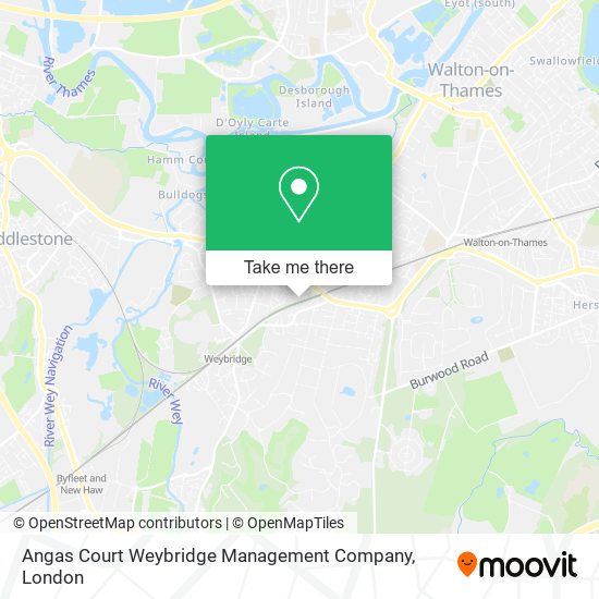 Angas Court Weybridge Management Company map