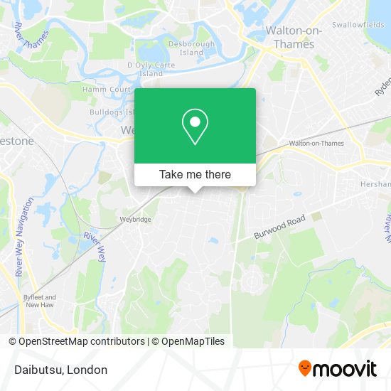 Daibutsu map
