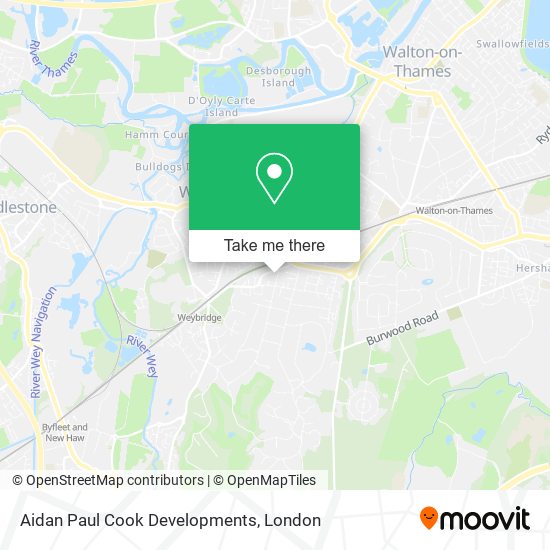 Aidan Paul Cook Developments map