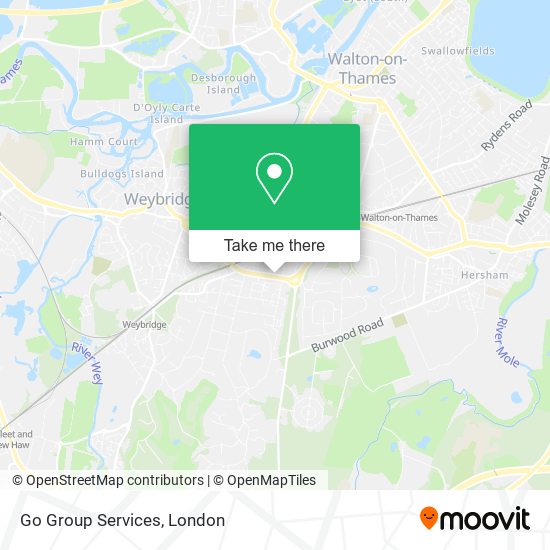 Go Group Services map