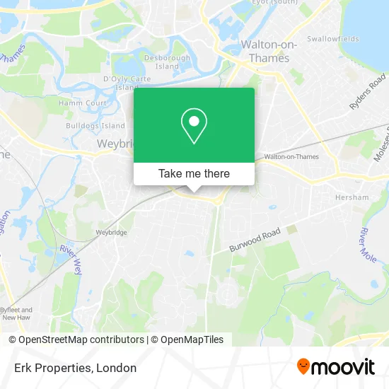 Erk Properties map