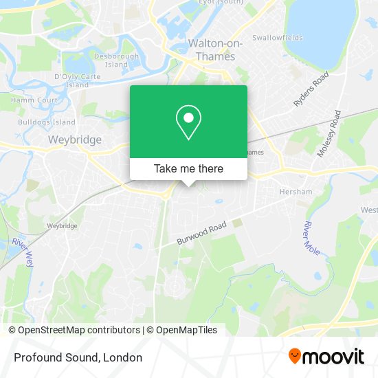 Profound Sound map