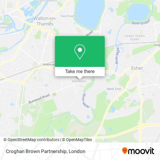 Croghan Brown Partnership map
