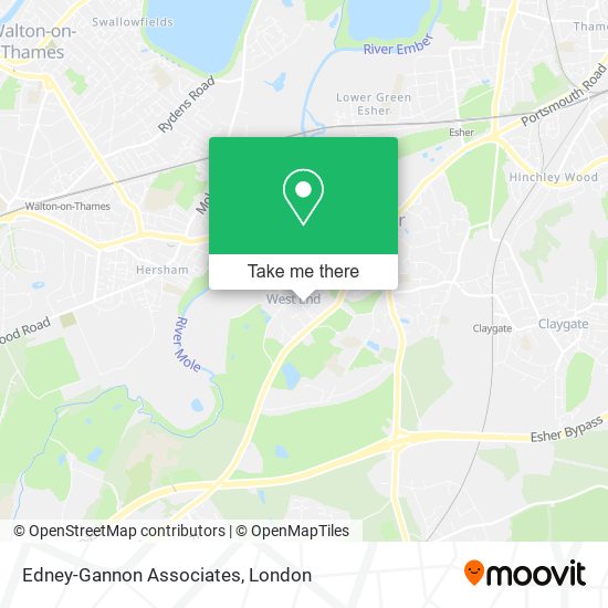 Edney-Gannon Associates map