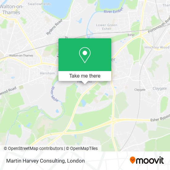 Martin Harvey Consulting map