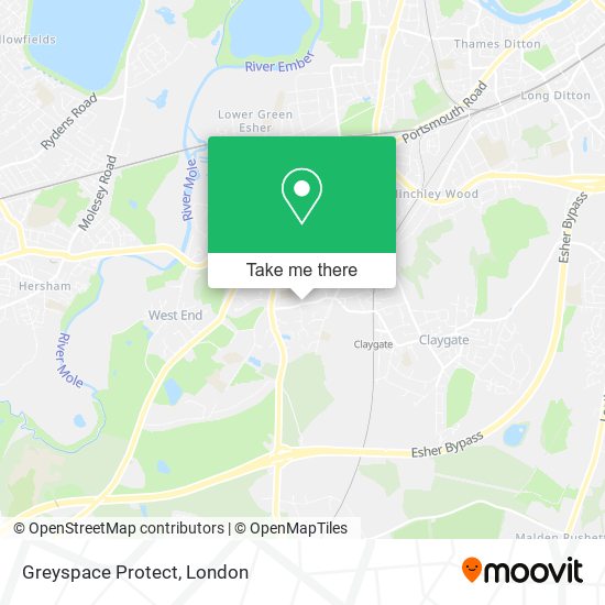 Greyspace Protect map