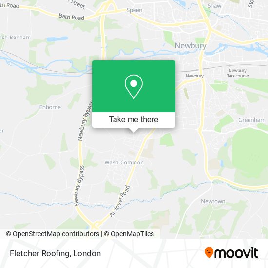 Fletcher Roofing map