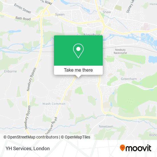 YH Services map