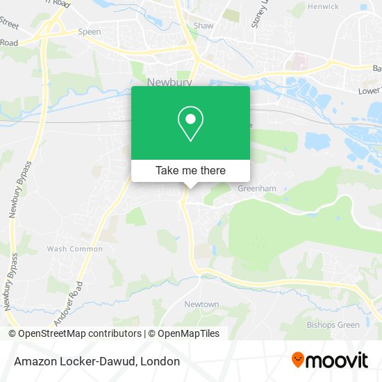 Amazon Locker-Dawud map