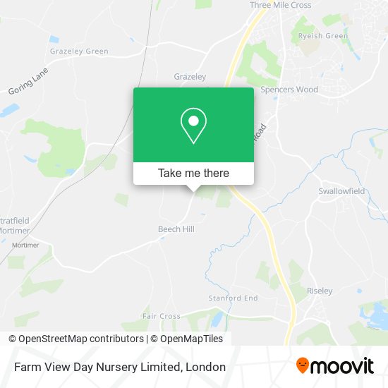 Farm View Day Nursery Limited map