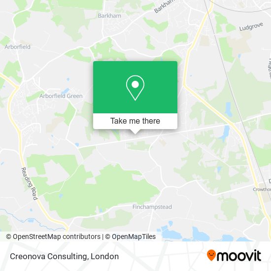 Creonova Consulting map