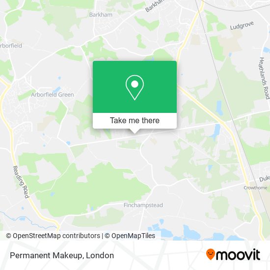 Permanent Makeup map