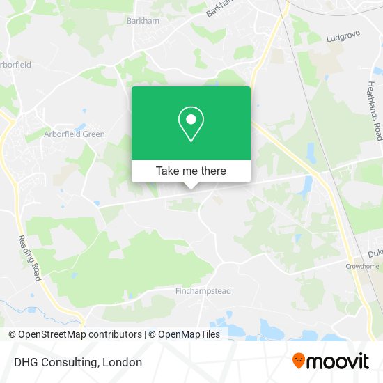 DHG Consulting map