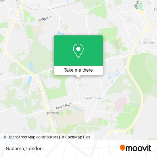 Gadamo map
