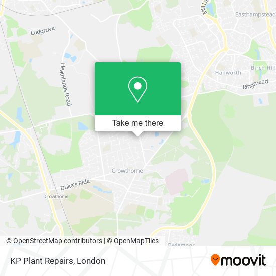 KP Plant Repairs map